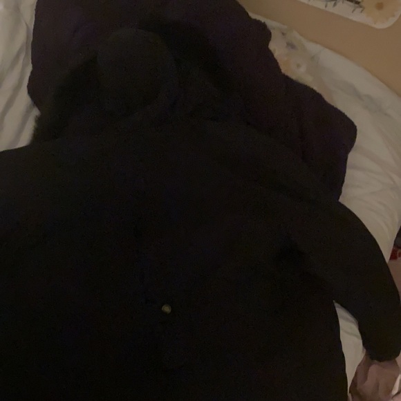 Vintage Black Larry Levine coat - Picture 2 of 3